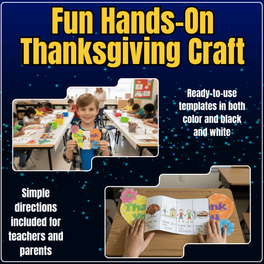 Fold & Reveal Gratitude Keepsake Craft: Mindfulness + Fine Motor Project