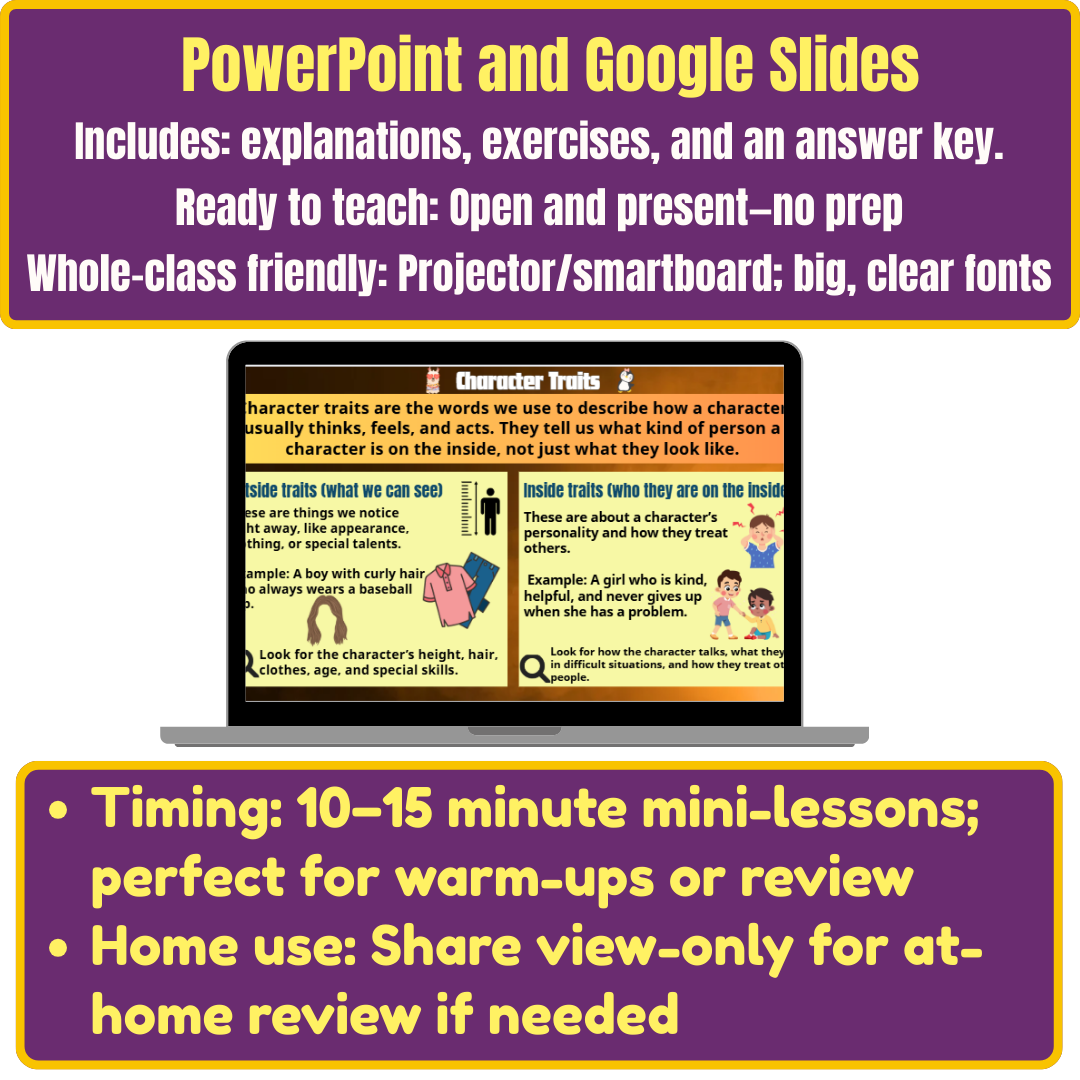 The Anti-Brain Rot Reading Game & Task Cards: Gamified Intervention for Character Traits, Theme & Genre