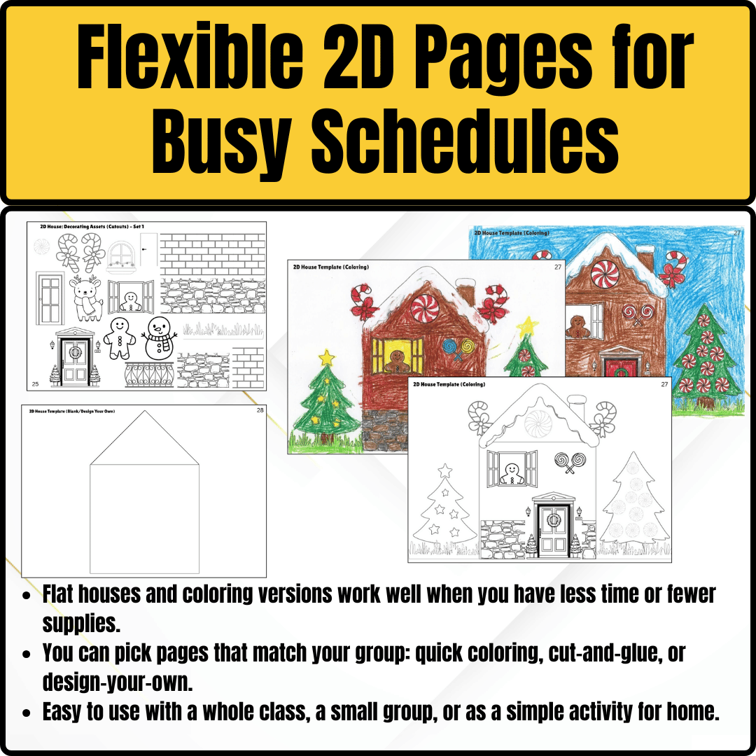 3D Gingerbread House Engineering: A Project-Based Learning Project