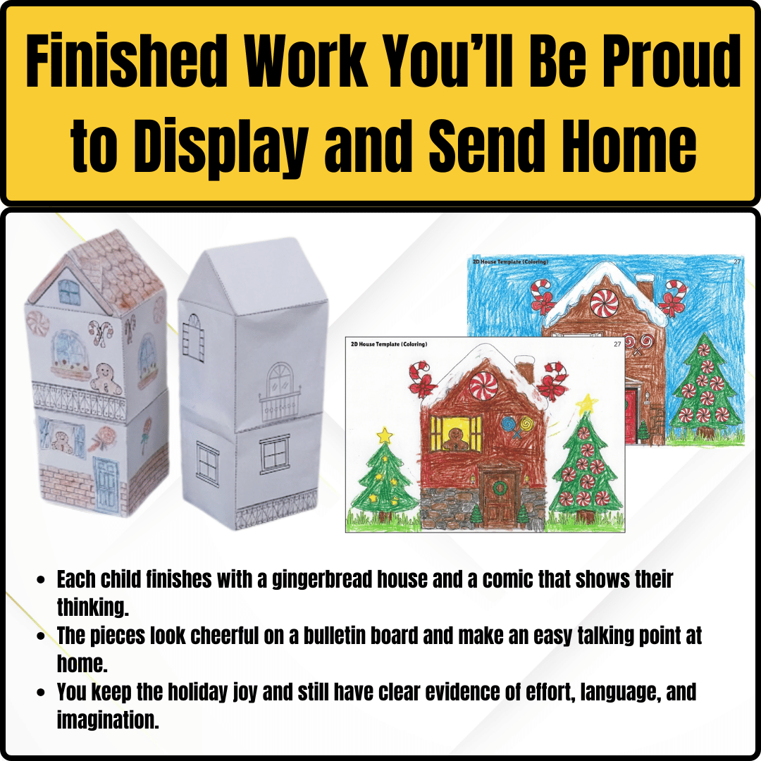 3D Gingerbread House Engineering: A Project-Based Learning Project