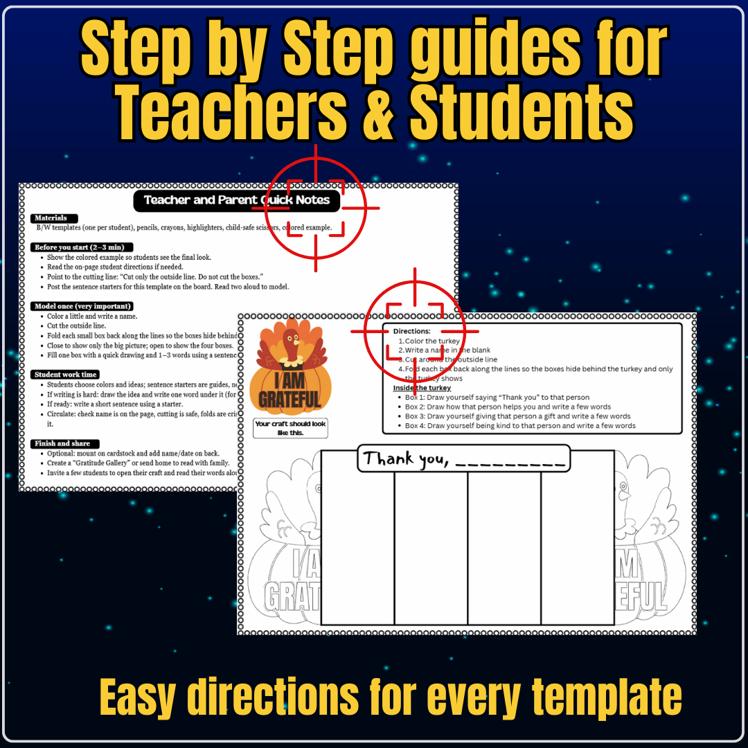 Fold & Reveal Gratitude Keepsake Craft: Mindfulness + Fine Motor Project