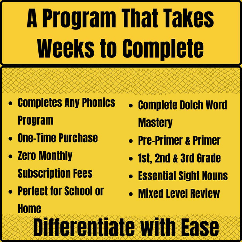 Dolch Sight Words Mystery Picture Game: Reading Intervention Program -Happy New Year Game