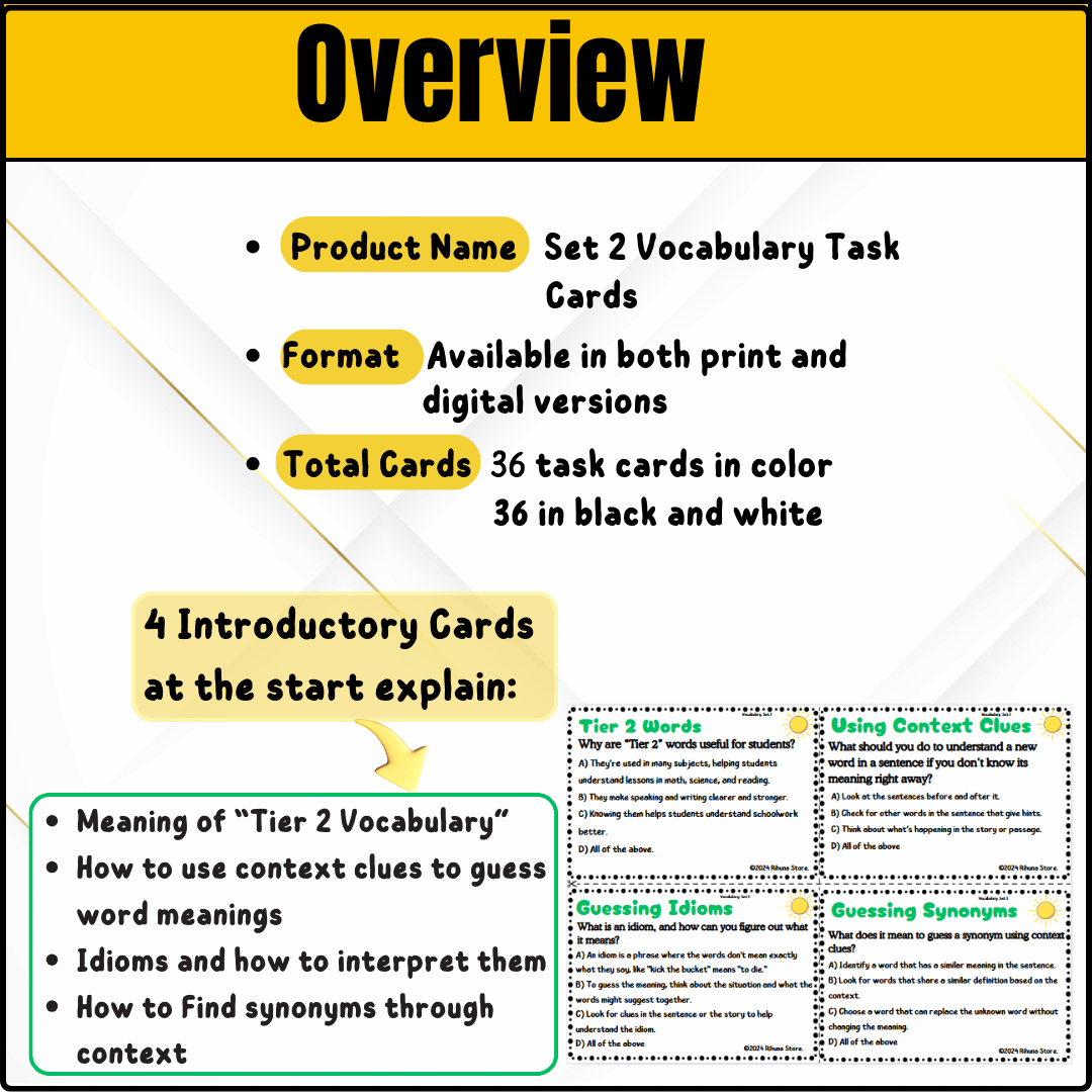 The Active-Mind Vocabulary Builder: Context Clues & Tier 2 Word Mastery Set 1