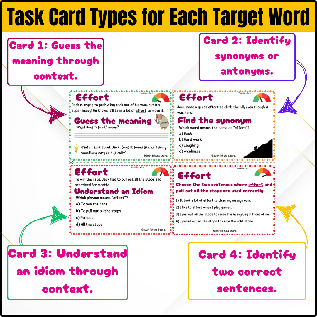 The Active-Mind Vocabulary Builder: Context Clues & Tier 2 Word Mastery Set 1
