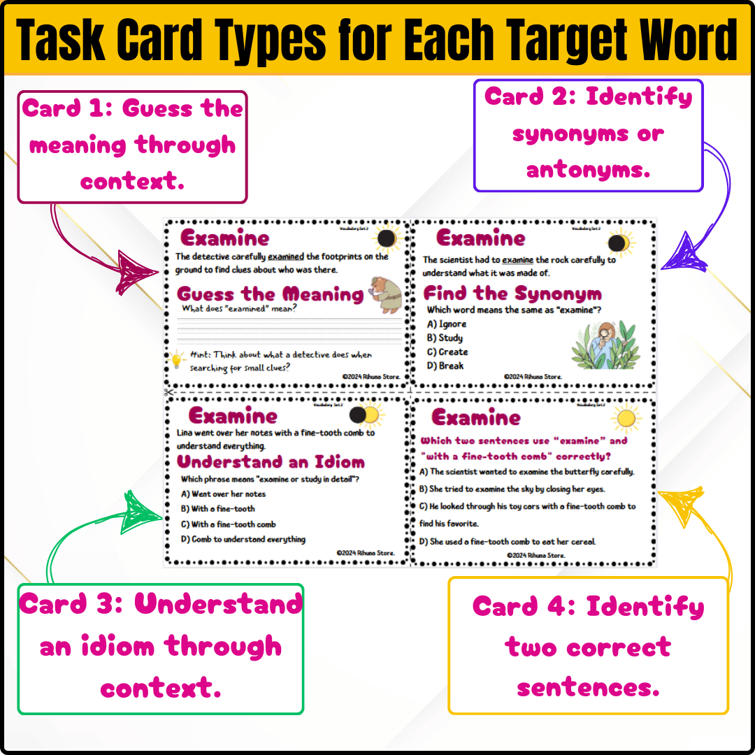 The Active-Mind Vocabulary Builder: Context Clues & Tier 2 Word Mastery Set 3
