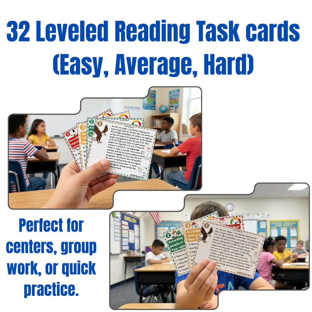 The Deep Focus Remedy: Inference, Context Clues & Cause and Effect Task Cards