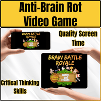 Anti-Brain Rot Reading & Vocabulary Game: Deep Thinking Intervention